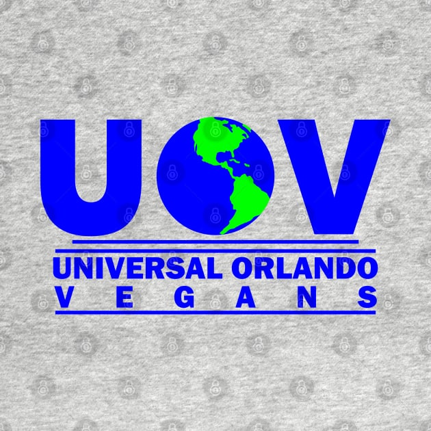 Universal Orlando Vegans Blue by hhn fanatic